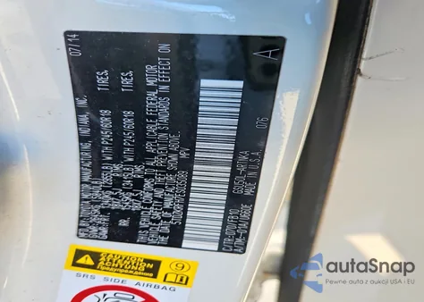 2014 Toyota Highlander Le from USA, damaged, VIN 5TDZKRFH7ES035089